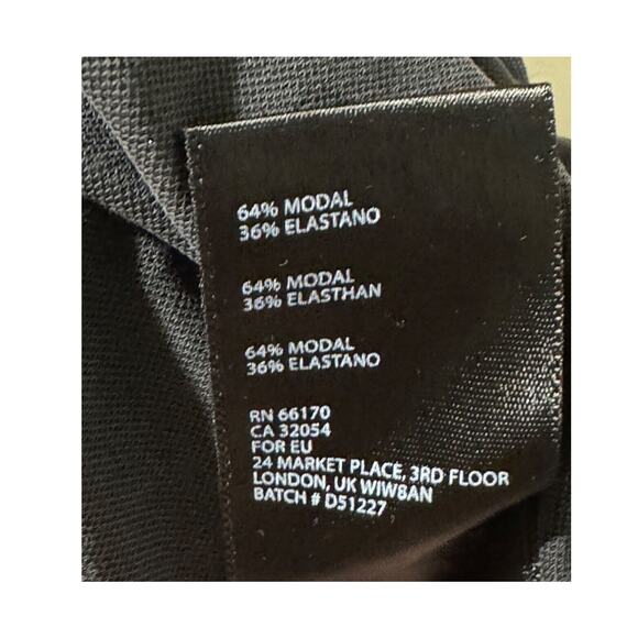 Ecote Dress Open Back Flare Sleeves Short Dress Without Size Small - Picture 7 of 8